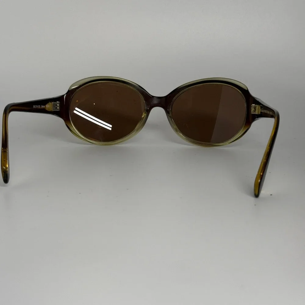 Oliver Peoples Twenty Years Merce‎ Sunglasses Brown Oval 55-19-120 DEB 22299